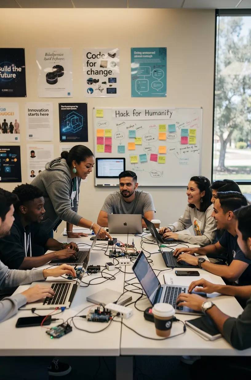 Blockchain technology enhancing supply chain security.